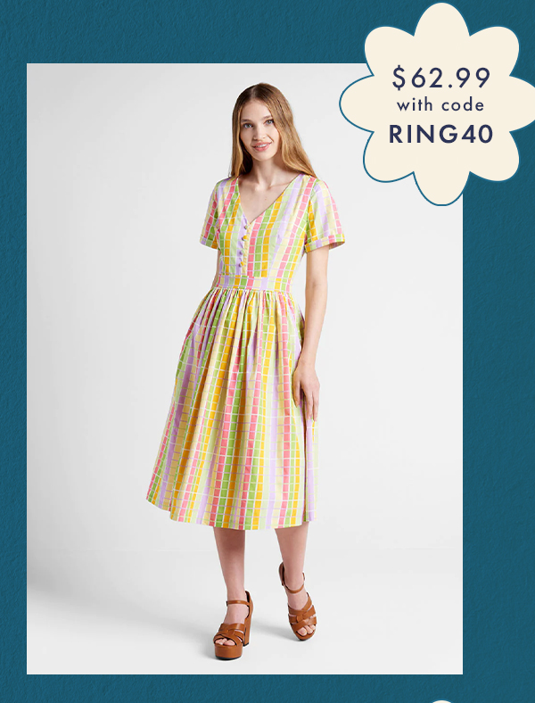 Popsicle Party Midi Dress