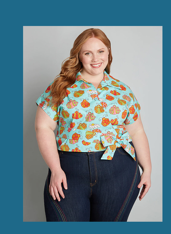 ModCloth x Marisol Muro Fabulous Fantasies Wrap Top