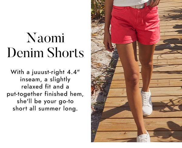 Naomi Denim Shorts