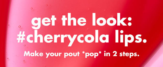 get the look #cherrycola lips