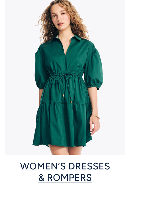 WOMEN'S DRESSES & ROMPERS