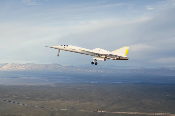 Boom supersonic jet