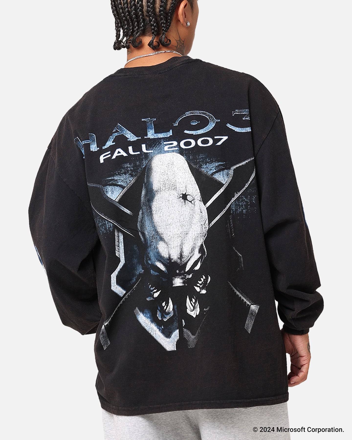 Image of Goat Crew X Halo Halo Legendary Long Sleeve T-Shirt Black