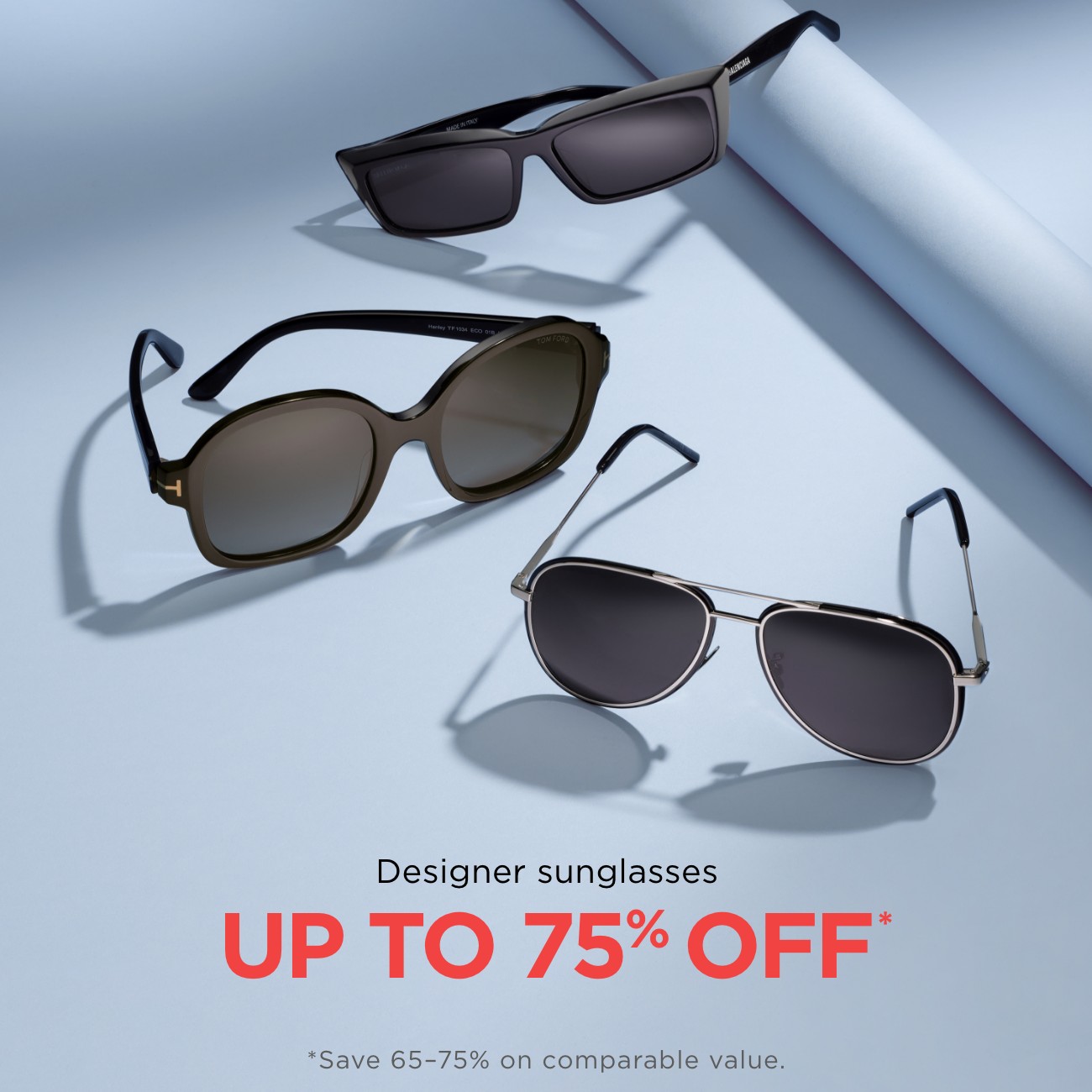 Designer sunglasses | UP TO 75% OFF* | *Save 65-75% on comparable value.