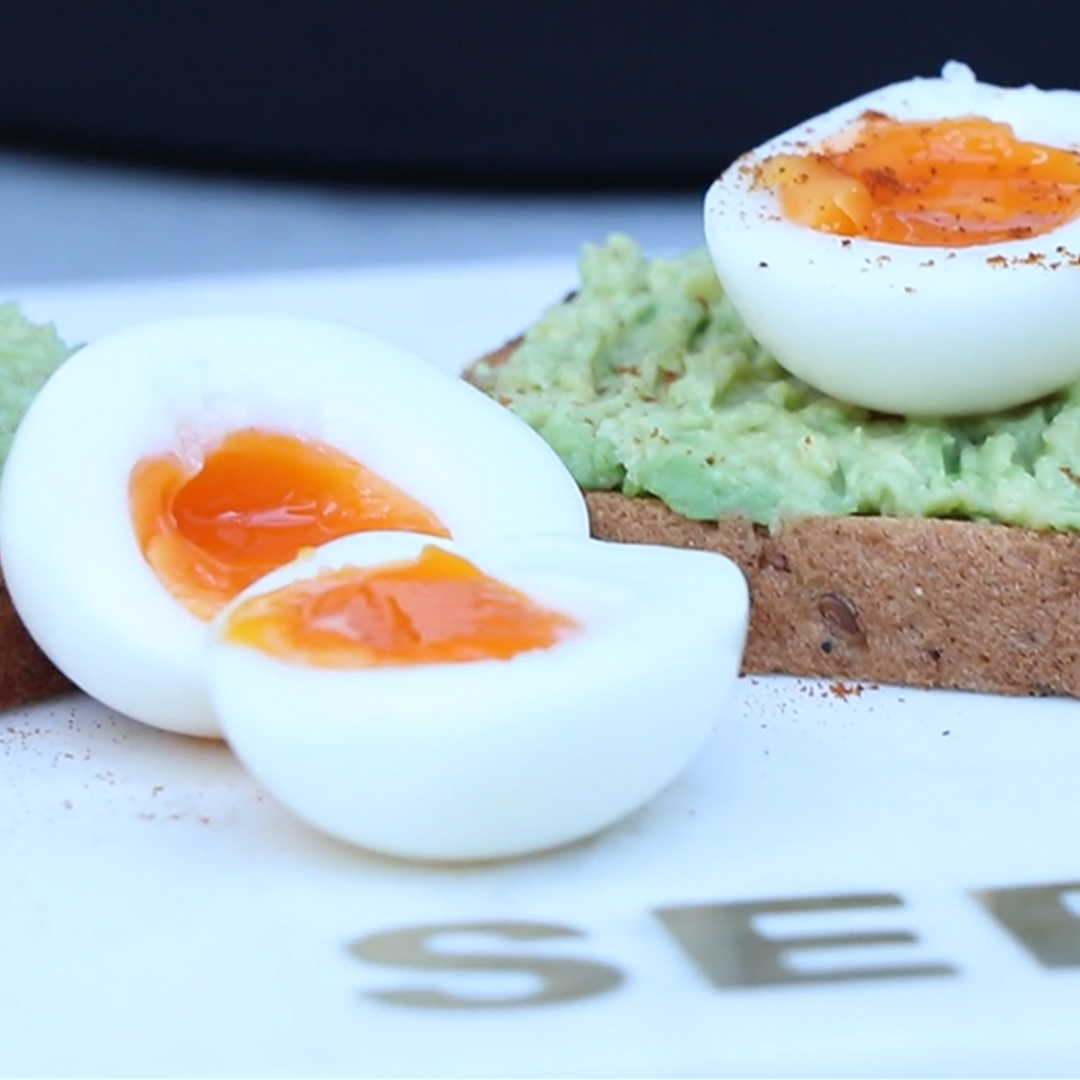 The Perfect Soft Boiled Eggs (soft yolk)