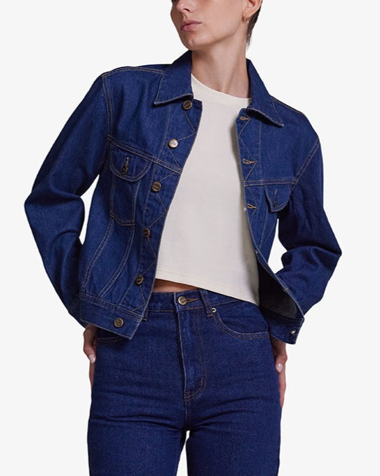 Image of Exposure Jacket - Vintage Blue Denim