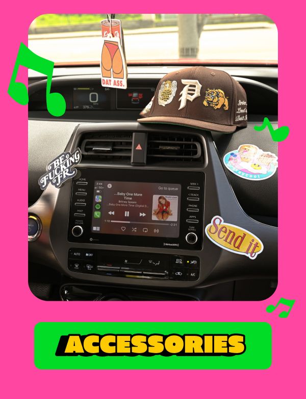 Shop accessories for any road trip or summer adventure including lanyards, stickers, sunglasses, hats, snacks and more