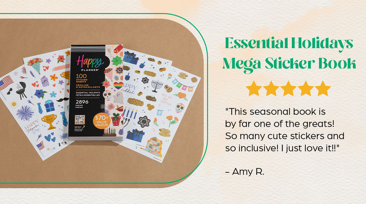 Essential Holidays Mega Sticker Book