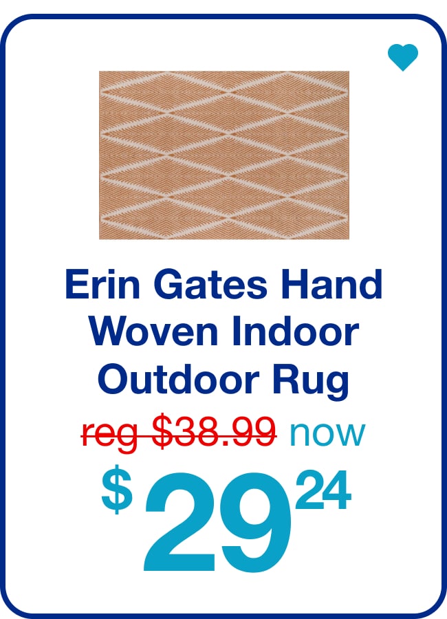 Erin Gates by Momeni River Beacon Hand Woven Indoor Outdoor Rug â€” Shop Now!