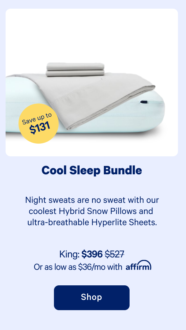 Cool Sleep Bundle >> Shop >>