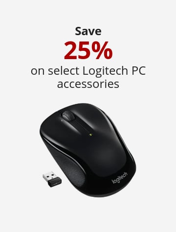 Save 0.25 on select Logitech PC accessories