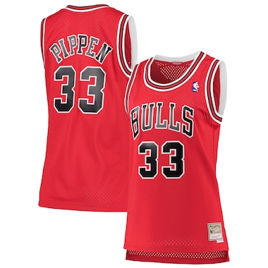  Mitchell & Ness Scottie Pippen Red  1997/98 Hardwood Classics Swingman Jersey