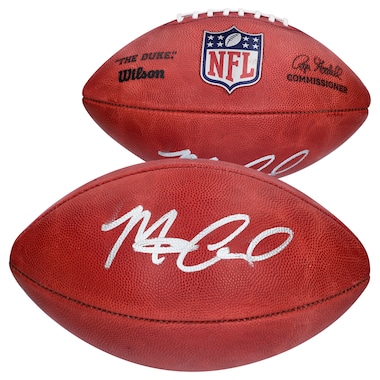 Matt Corral  Autographed Wilson Duke Full Color Pro Football