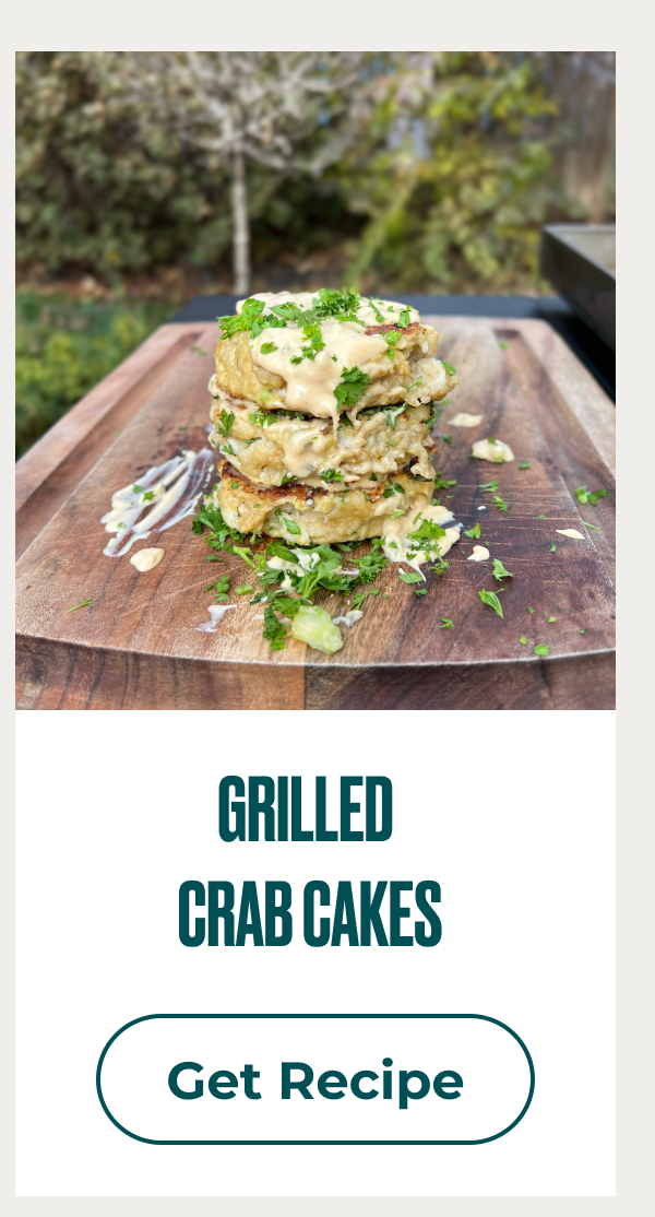 Get Grilled Crab Cakes Recipe