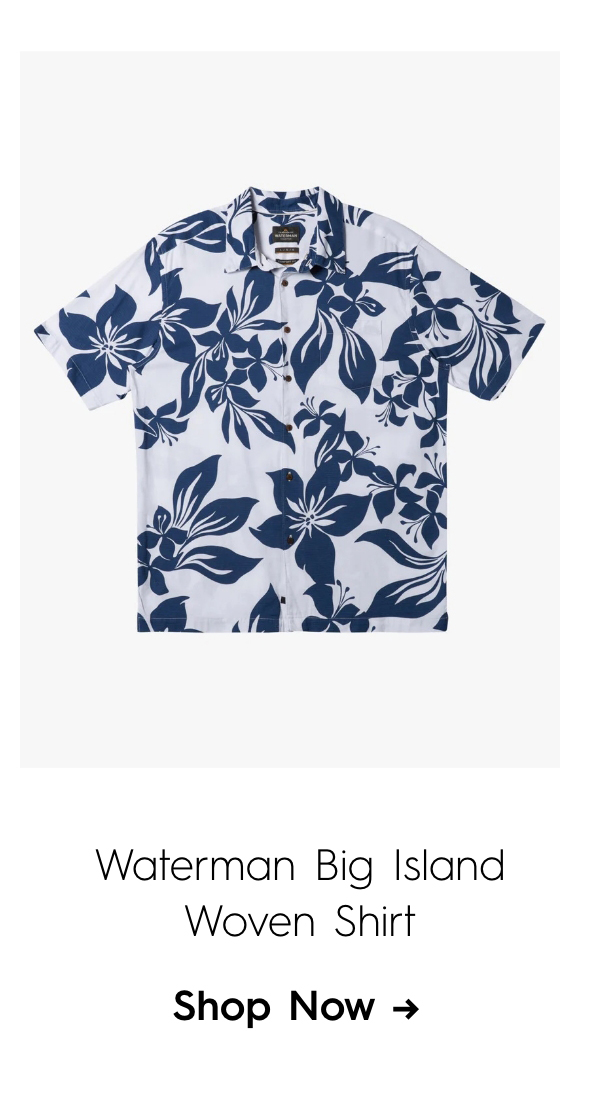 Waterman Big Island Woven Shirt