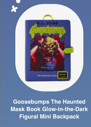 Goosebumps The Haunted Mask Book Glow-in-the-Dark Figural Mini Backpack