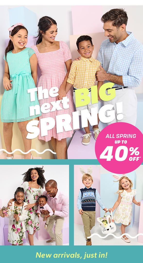 Up to 40% off All Spring