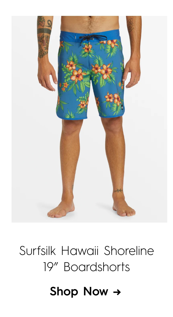 Surfsilk Hawaii Shoreline 19" Boardshorts