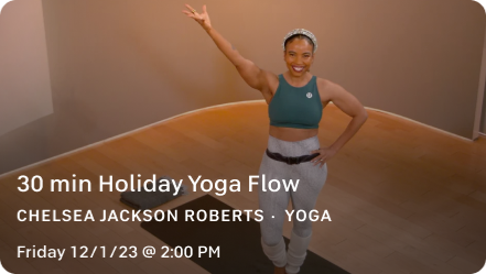 30 min Holiday Yoga Flow