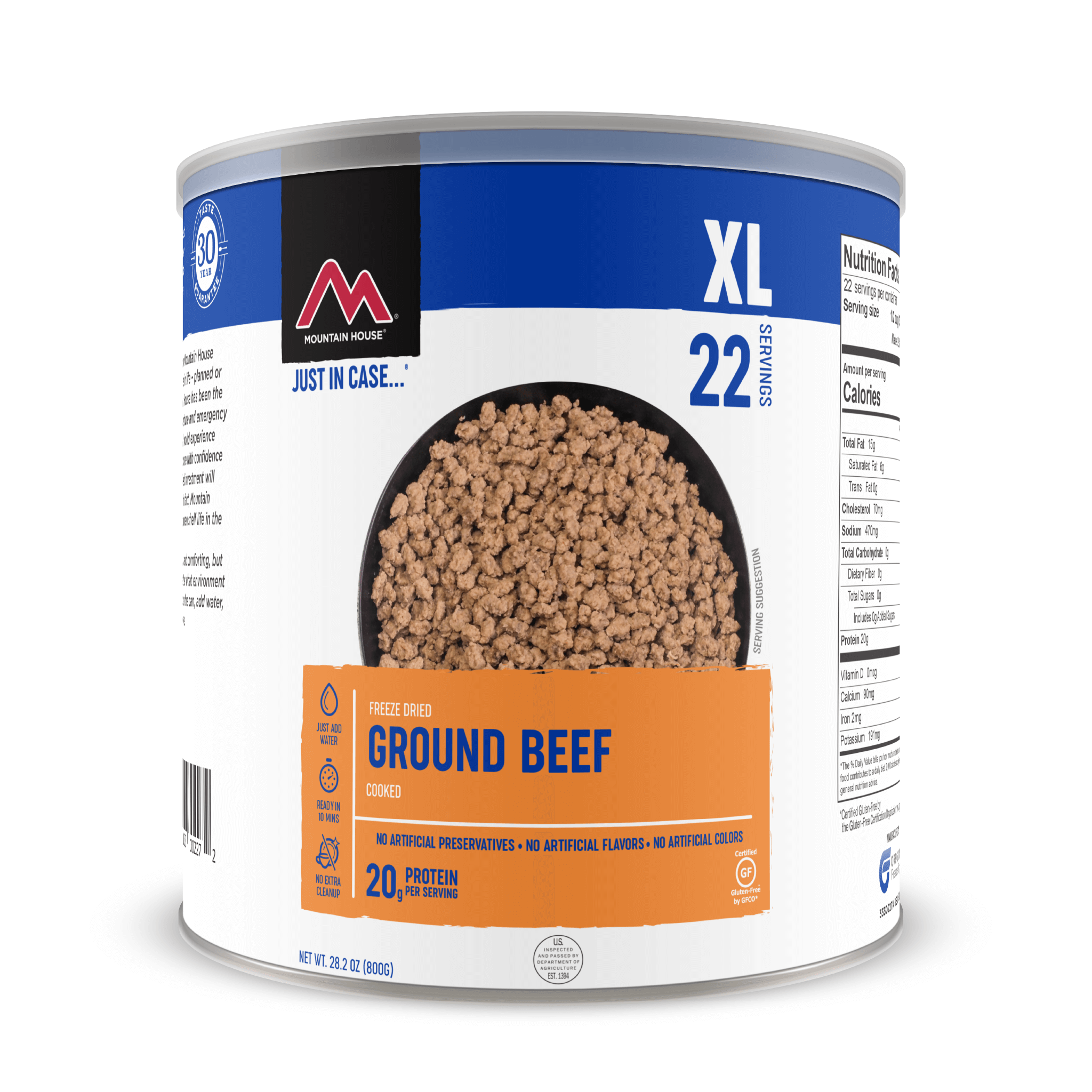 Image of Ground Beef - #10 Can