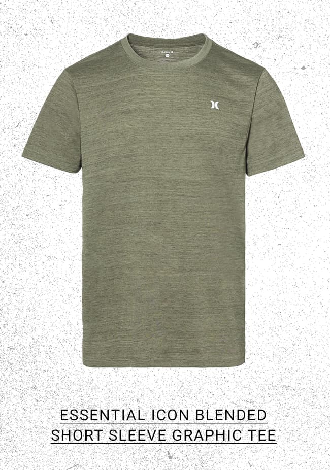 Essential Icon Blended Short Sleeve Graphic Tee