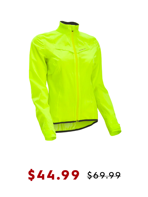 Van Rysel Women's Racer Rainproof Jacket, Now $44.99