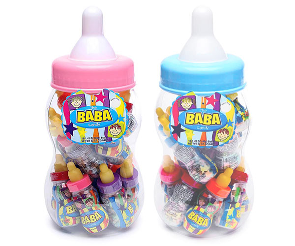 The BaBa Candy Filled Baby Bottles Jumbo Container