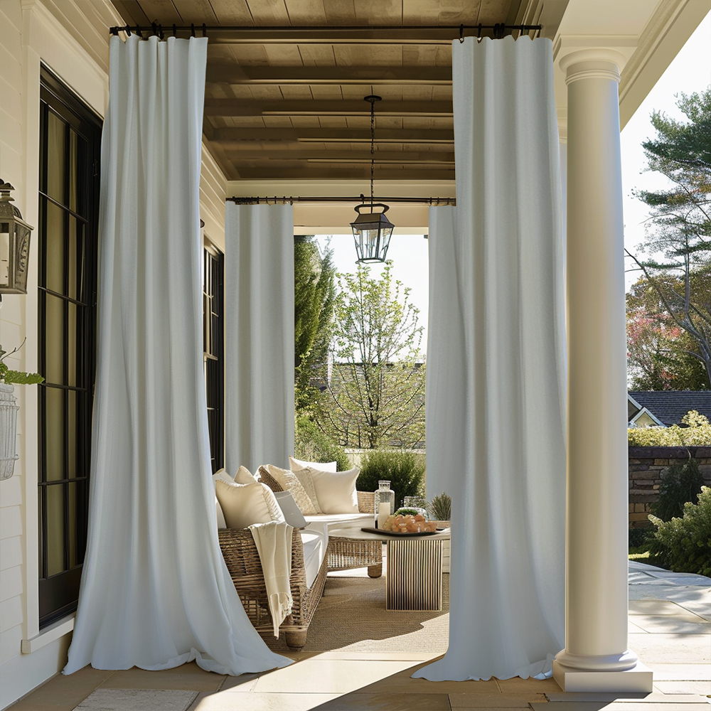 FadeShield Pro™ 4-Layers Blackout Anti-Dust Water-Resistant Outdoor Curtain