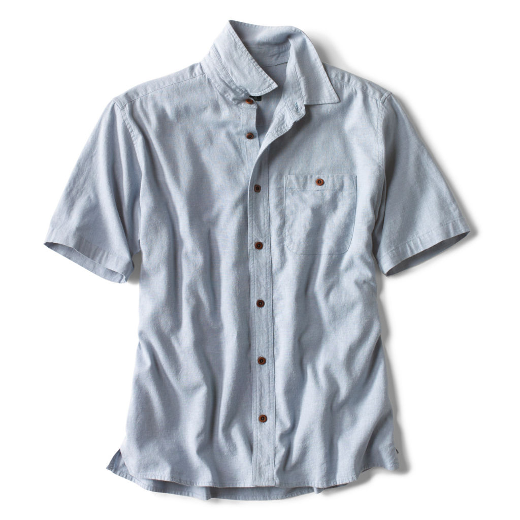 Men's Hemp/TENCEL Stretch Short-Sleeved Shirt