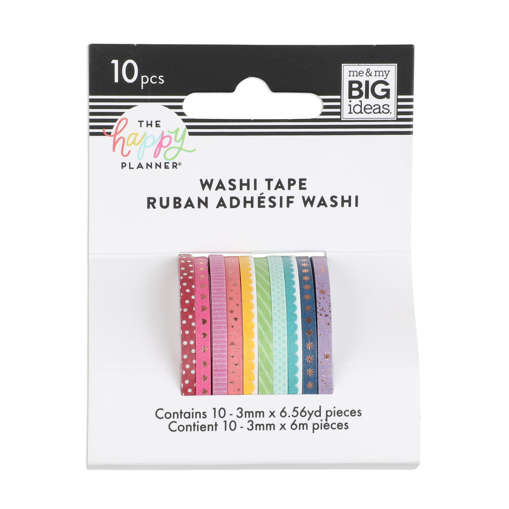 Image of ROYGBIV(Rainbow) Skinny Washi Tape