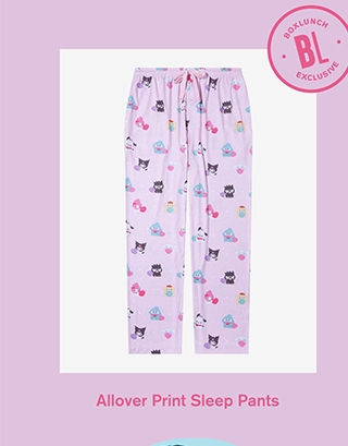 Allover Print Sleep Pants