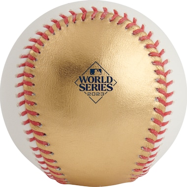  Rawlings 2023 World Series Champions Logo Baseball with Case