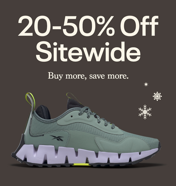 20-50% Off Sitewide | Buy more, save more.