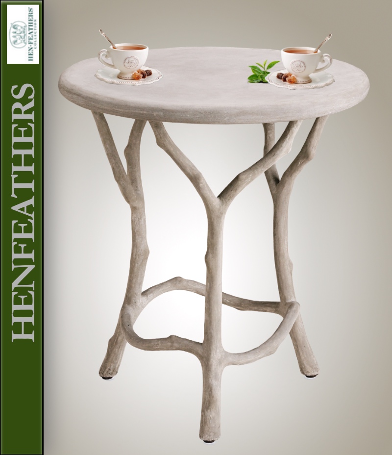 Shop Bios de Bourbon Faux Bois Tea Table