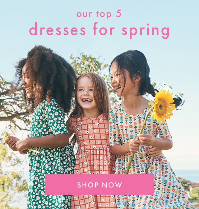 our top 5 dresses for spring