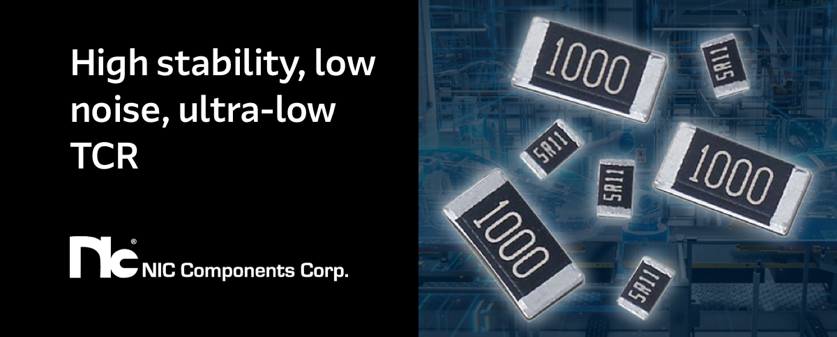 High stability, low noise, ultra-low TCR - NIC