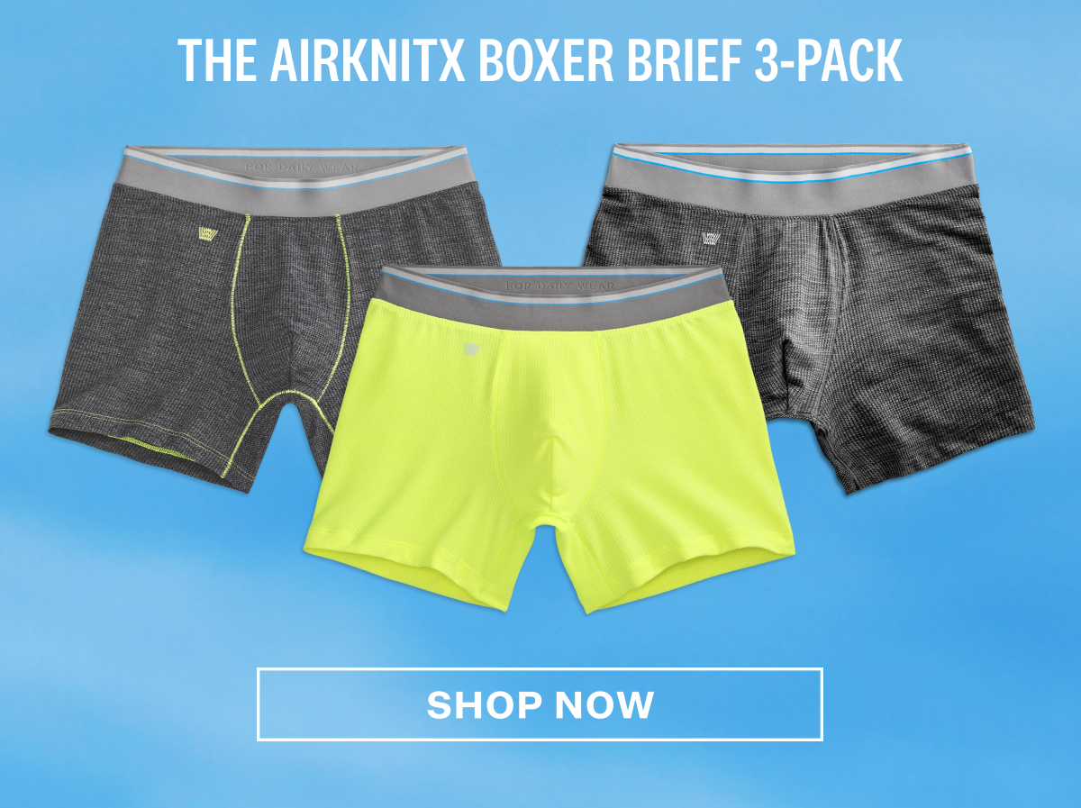 3-Pack AIRKNITˣ Boxer Briefs