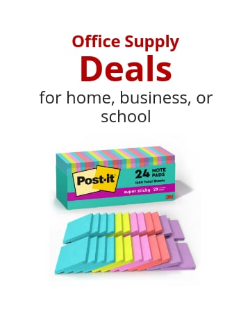 Office Supply Deals for home, business, or school