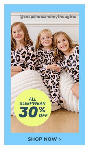 30% off All Sleepwear