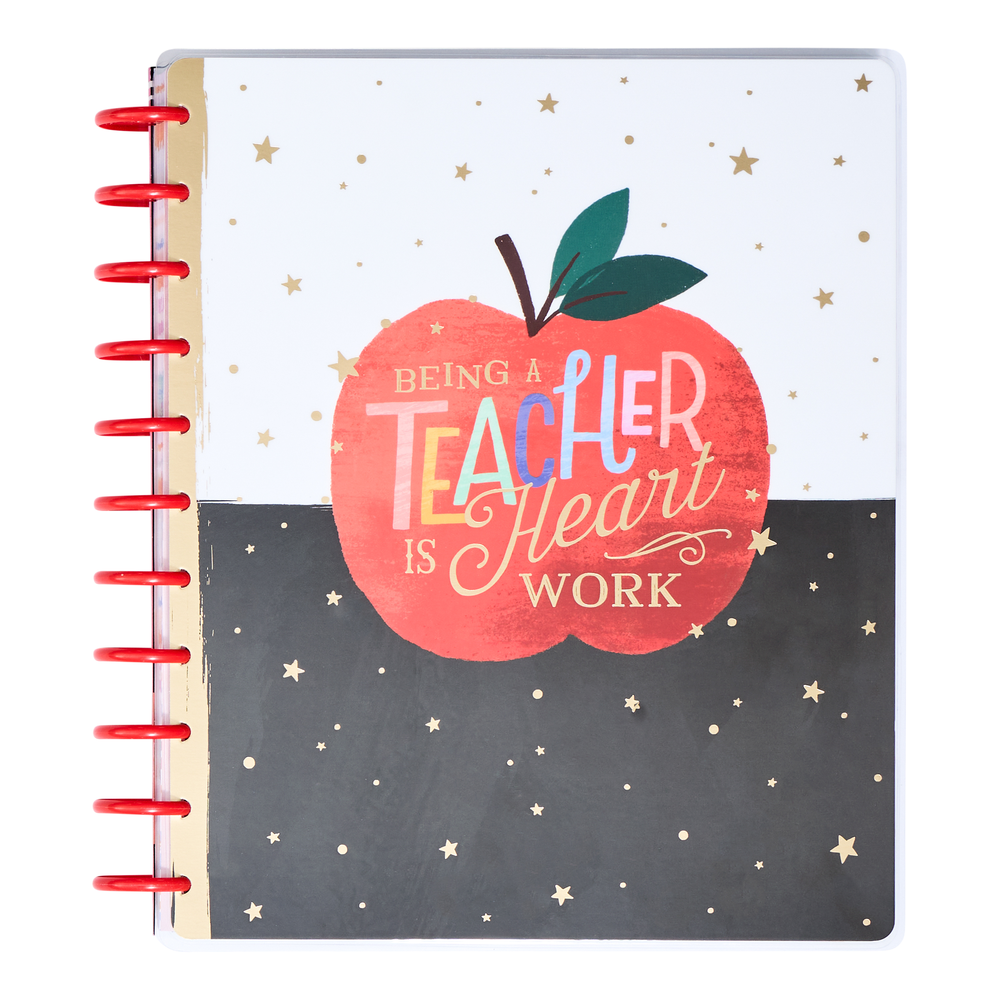 Image of 2024 Classroom Brights Teacher Happy Planner - Big Teacher Layout - 12 Months