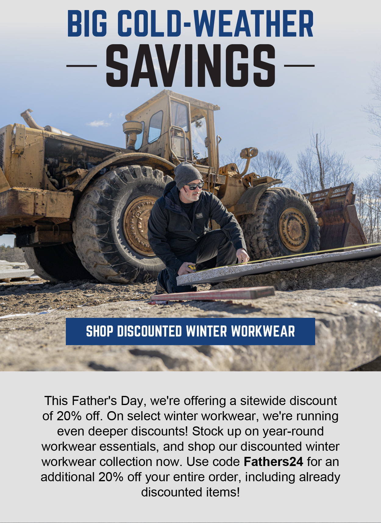 Big Cold Weather Savings