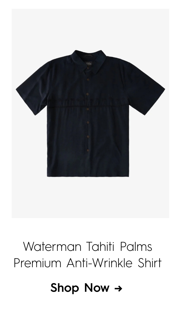 Waterman Tahiti Palms Premium Anti-Wrinkle Shirt