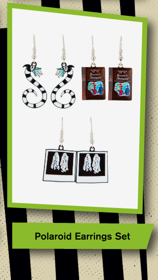 Polaroid Earrings Set