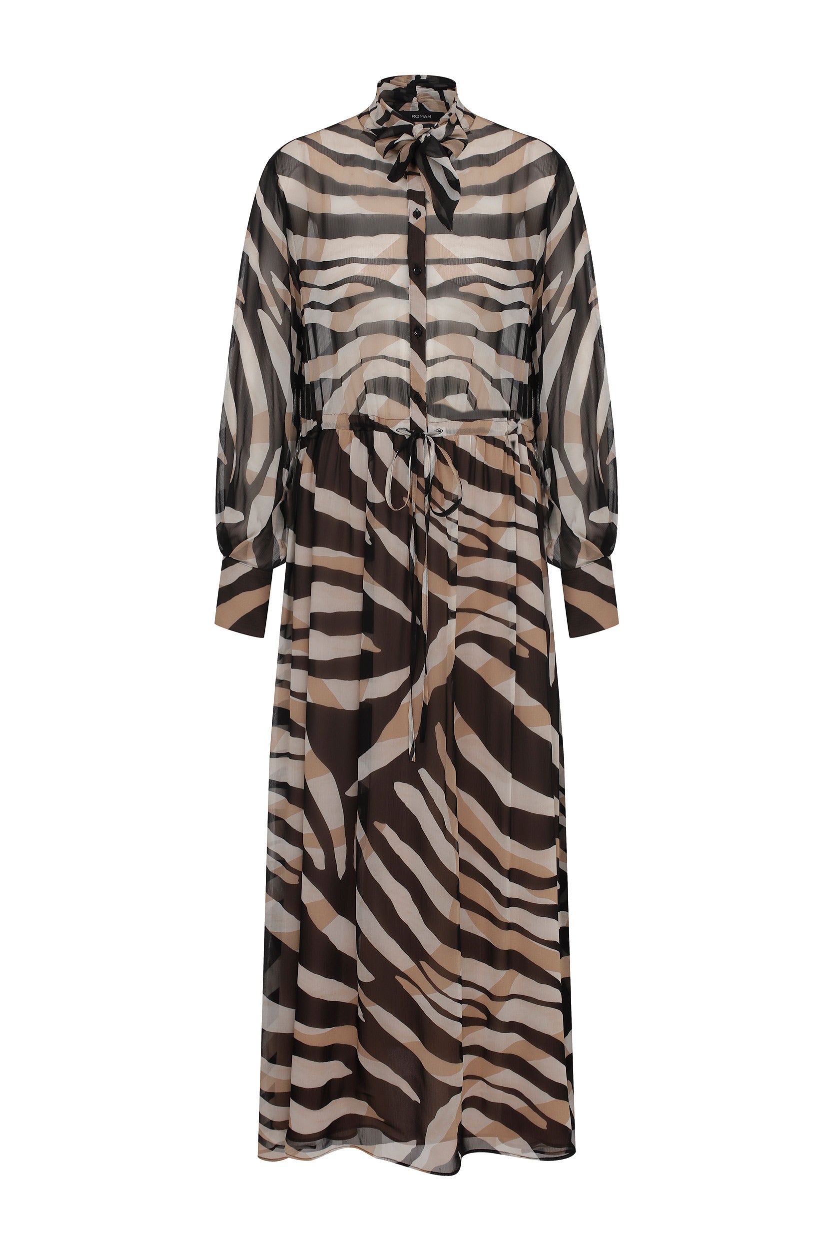 Image of Tiger Print Dress