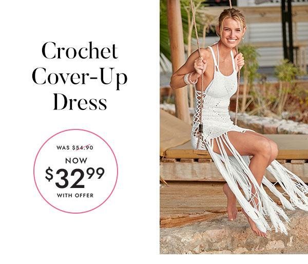 Crochet Cover-Up Dress