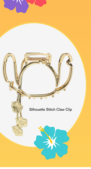 Silhouette Stitch Claw Clip