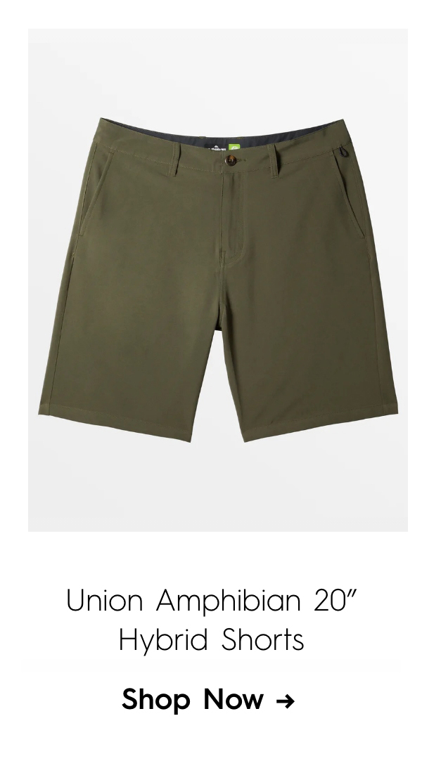 Union Amphibian 20" Hybrid Shorts