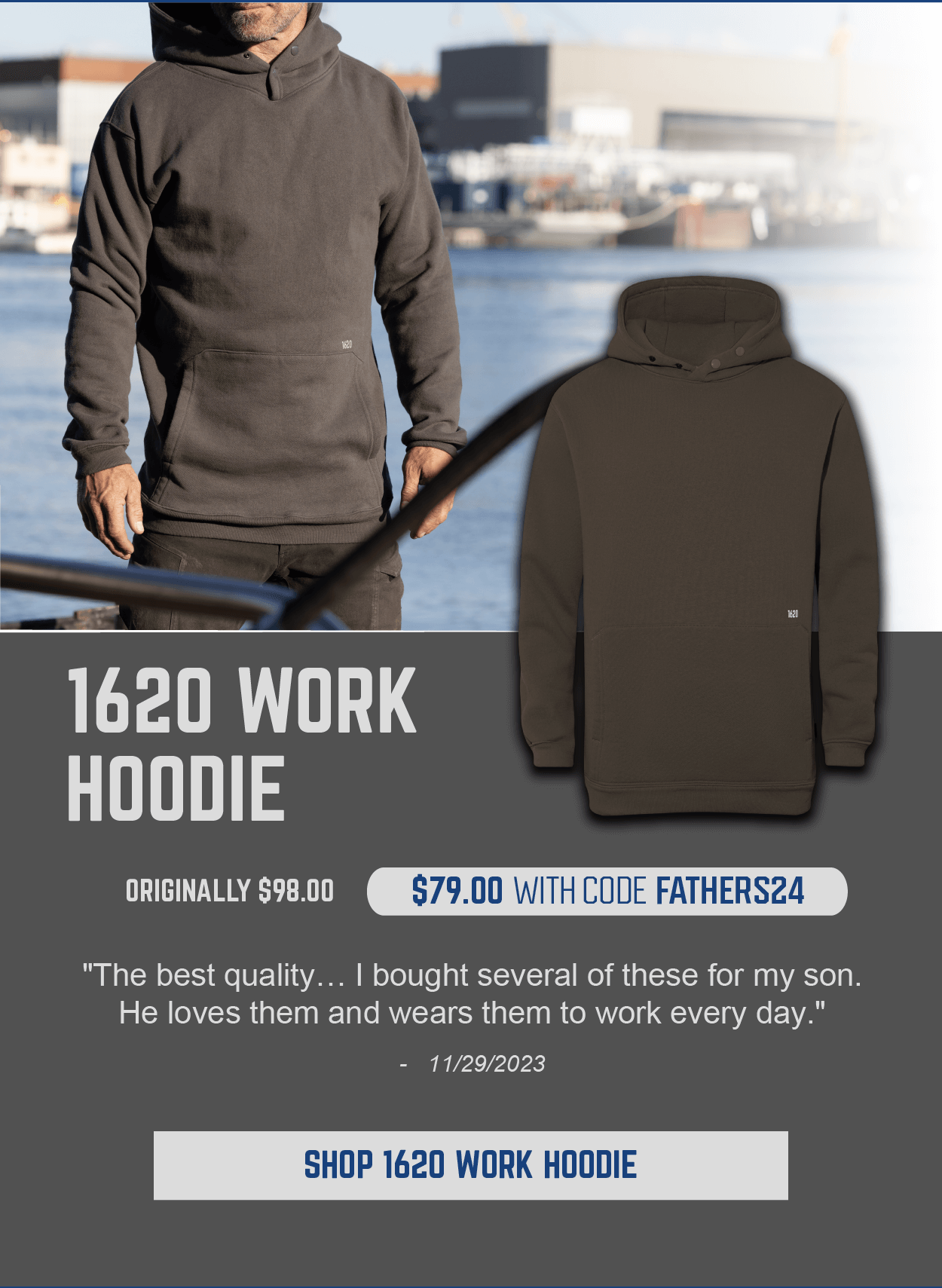 1620 Work Hoodie