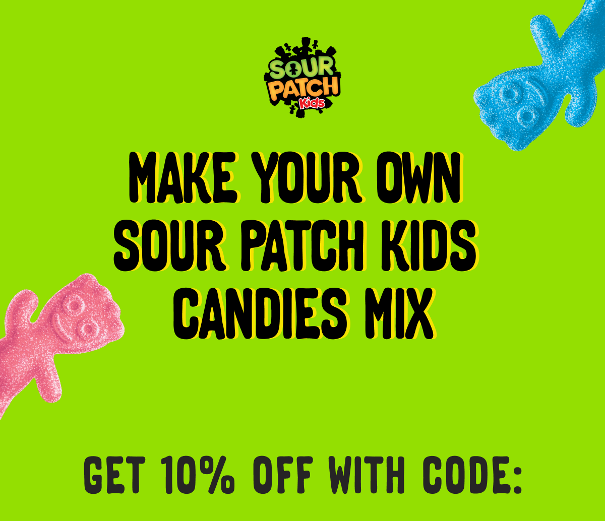 Make your own sour patch kid candies Mix. Get 10% off with code: 10WELCOME