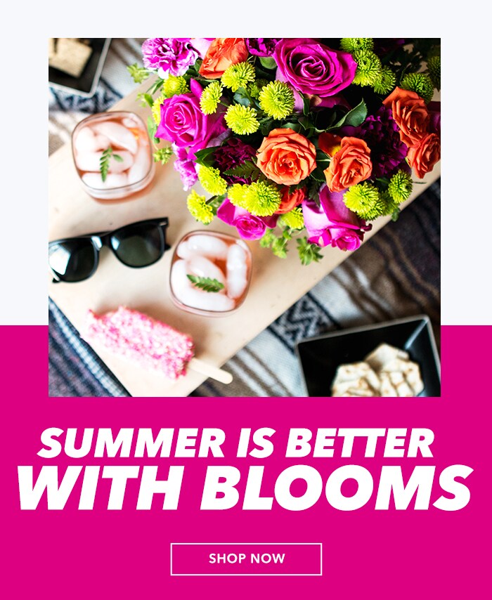 Summer is better with blooms